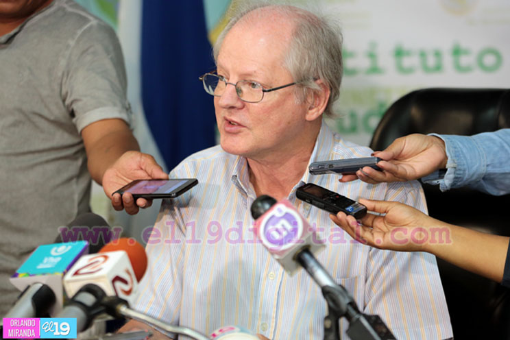 Wilfried Strauch, asesor cient&iacute;fico INETER